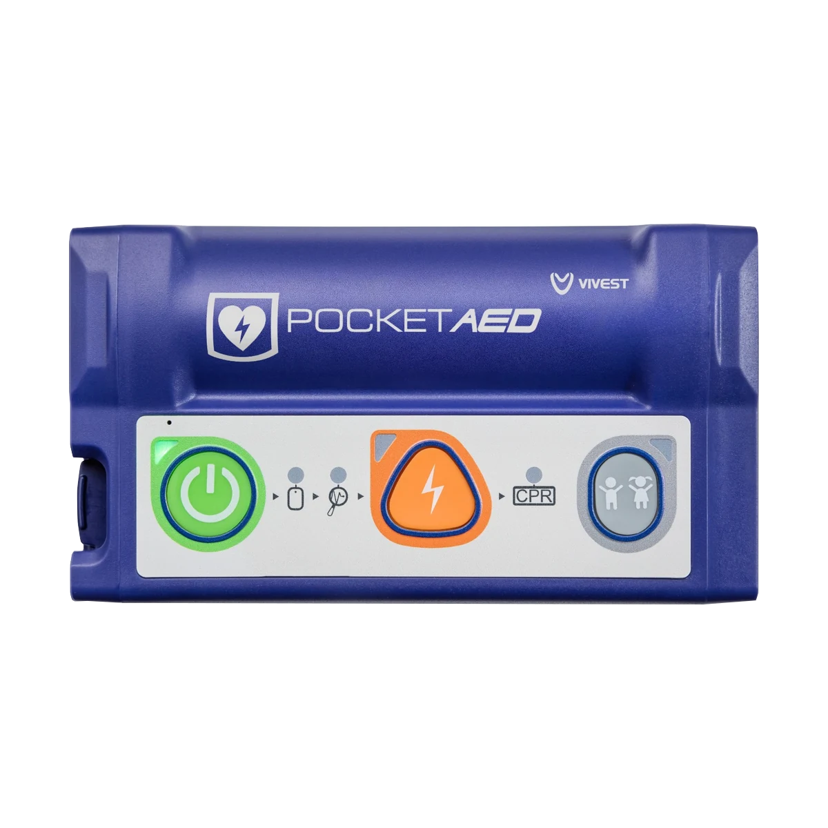 ViVest P3 Pocket AED in Frontalansicht